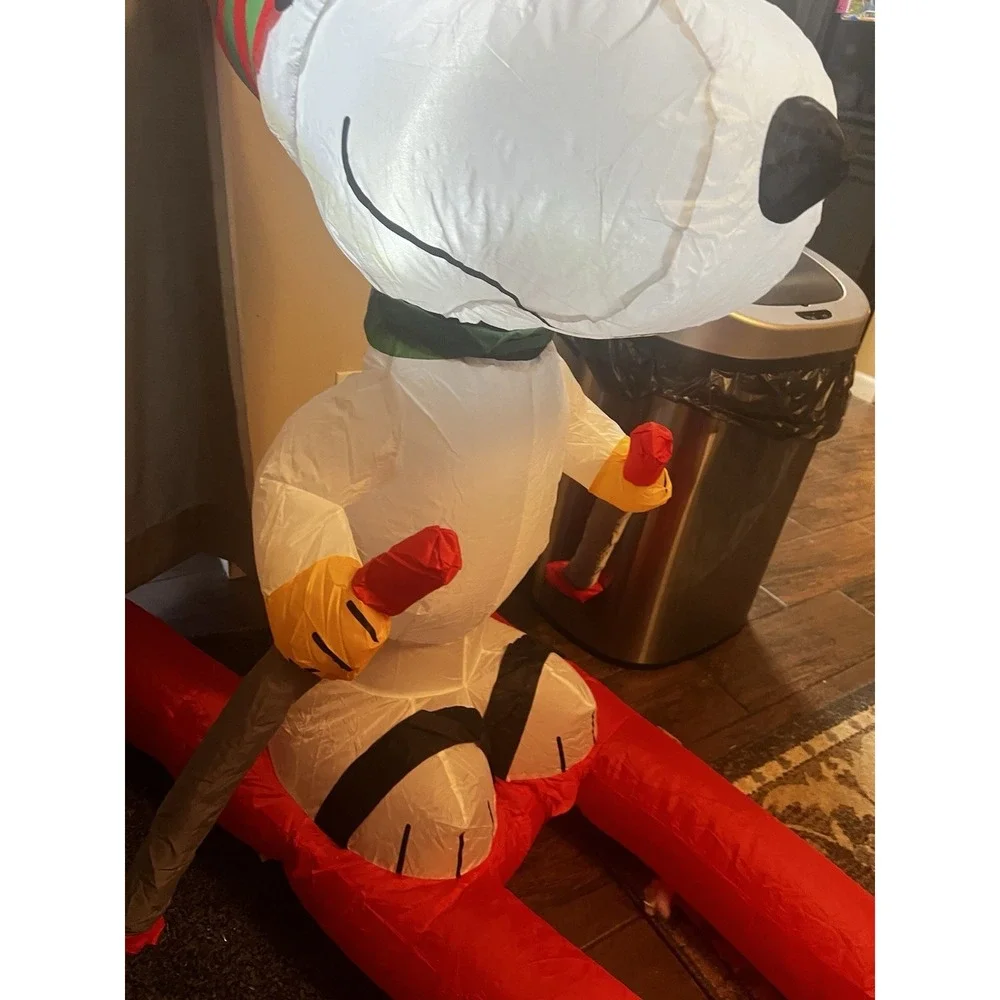 Authentic Peanuts Snoopy Air blown Holiday Lights